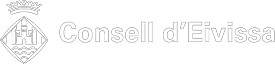 Logo Consell Eivissa Blanco