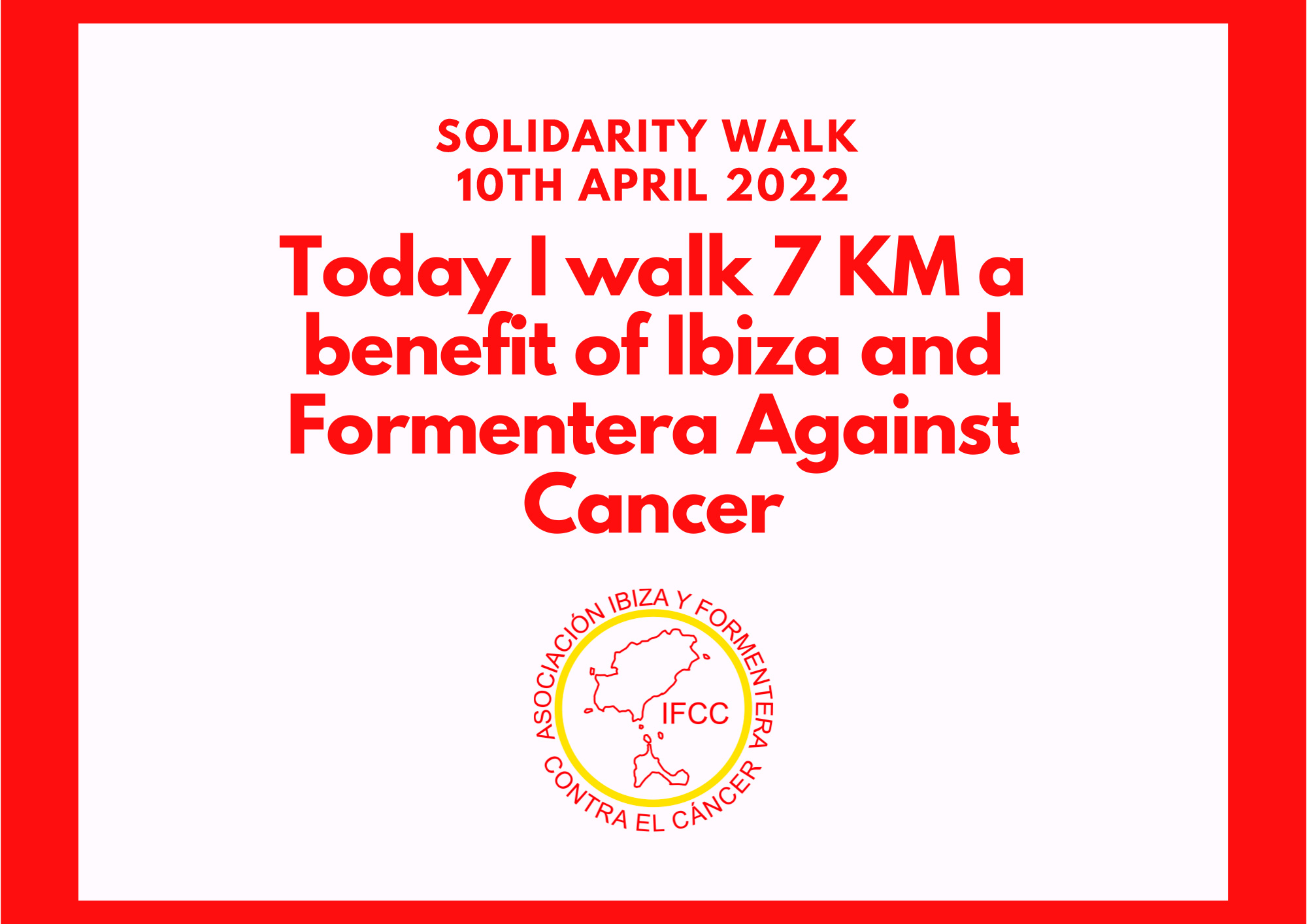 Dorsal - Solidarity Walk IFCC April 10, 2022