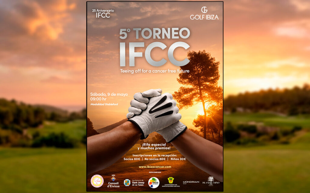 Banner Torneo Golf Solidario IFCC Mayo 2026